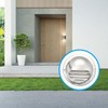 PATIKIL 3" Round Soffit Air Vents, 304 Stainless Steel Louver