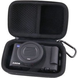 WAIYUJP Storage Case Compatible Sony ZV-1F/ZV-1/ZV-1G/ZV-1GWC Camera Case, Black, Asian
