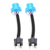 KIMISS Headlight Cable Adapter, 2 Pieces 9007 Male to H4