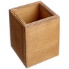 Chalkboards UK Table Top Cutlery Holder, Wood, Dark Oak, 8