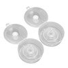 2pcs Nipple Shield Double Layer Protective Petal Shape Silicone Nursing