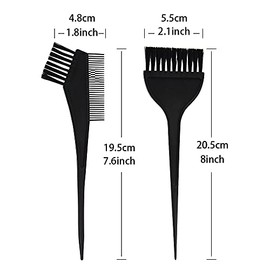 Kit de coloración de cabello: Juego de cuencos y pinceles para mezclar el color, cuenco para mezclar y cepillo para teñir el cabello