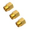 3Pcs 3/4 Inch NPT Pipe Fittings Adapters,3/4'' NPT Male to