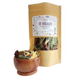 Pasión Orgánica | Té HIGADO Mezcla herbal orgánica | vias biliares, graso,vesicula,indigestion,ulceras. Té 100% natural