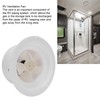 Solar Powered Vent Fan with Mounting Screws Ceiling Exhaust Ventilation