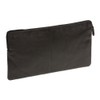 Bank deposit bag extra big LEAS, Genuine Leather, black -