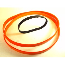 Delta Rubber Drive Toothed Belt & Set of 2 BandSaw TIRES fits DELTA 28-150 28-150c Saw