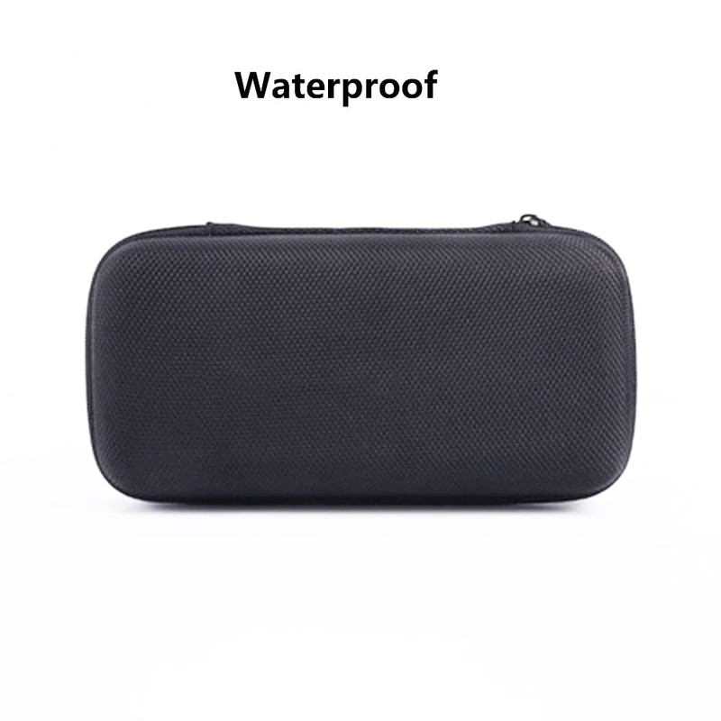 Waterproof Microphone Bag, 18.5cm EVA Microphone Storage Box Small Organizer