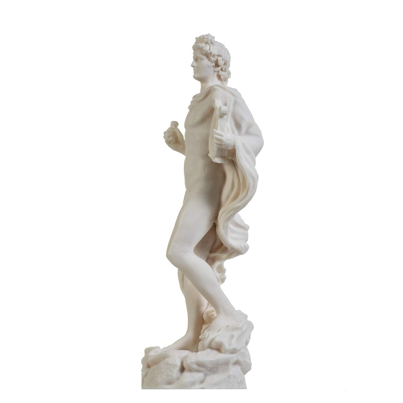 BeautifulGreekStatues Apollo God Of Music Poetry Art Alabaster Statue Sculpture
