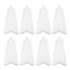Pomya Aluminum Siding Corners, Aluminum Corner Trim 8Pcs Easy to