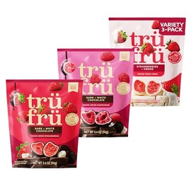Tru Fru Freeze Dried Fruit Variety Pack - Chocolate Covered Snacks