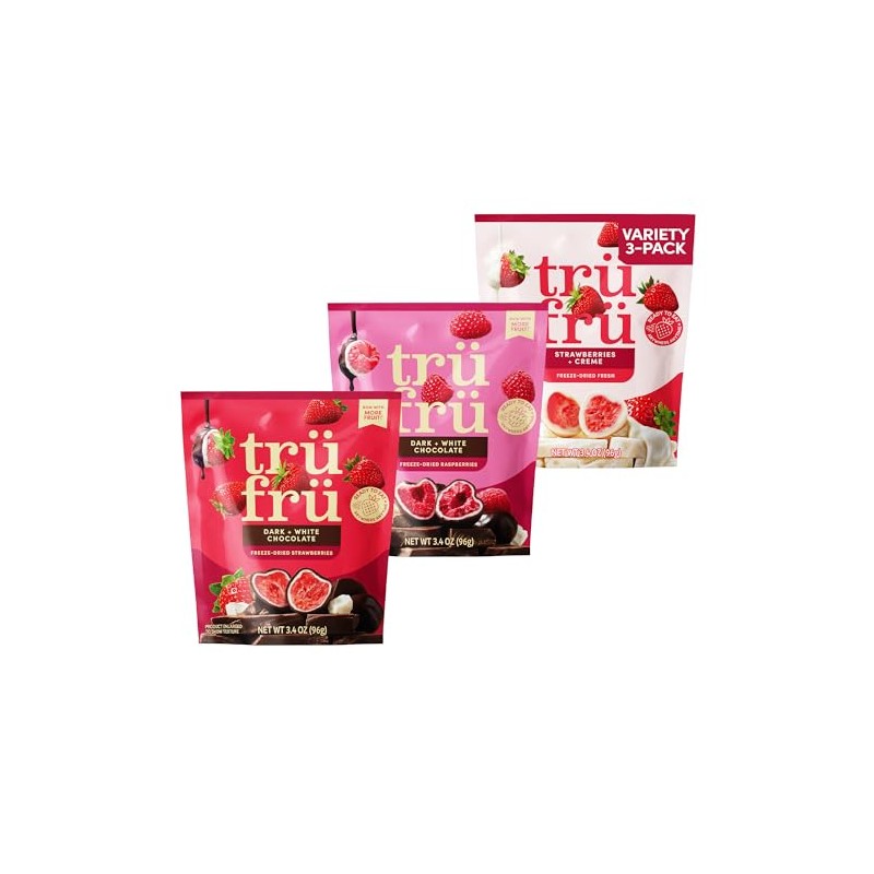 Tru Fru Freeze Dried Fruit Variety Pack - Chocolate Covered