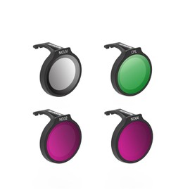 Camera Lens Filter Set of 4 Compatible with DJI NEO, MCUV/CPL/ND32/ND64 Multi-Coated Filters Accessories