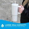 GROSCHE Aspen 40 oz Tumbler with Handle and Straw. Extreme