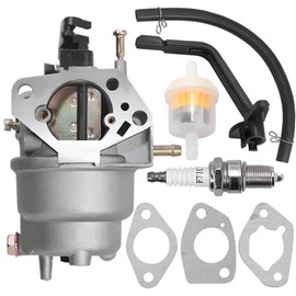 Carburetor Replacement for Generac GP6500 GP6500E GP7500E GP5500 8125W Generator Replaces 0J58620157 with Spark Plug Fuel Filter Carb Kit