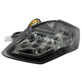 iTobest Taillight - Integrated LED Tail Brake Turn Signal Light Compatible with Kawasaki Z1000 Z1000SX 2010-2013(Black)