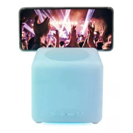 Maíz Bocina Radio Fm Recargable Usb Bluetooth Luces Led Pack 5 Pz