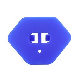 DUTYBOD Football Mouth Guard, Football Mouthpiece, Breathable, with Lip Guard, Helmet Strap Included, for Youth and Adults (Blue)