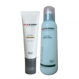 Dr.G Skin Improvement Moisture Supply Red Blemish for Men Tone Up Lotion 50mL+Oil Cut 150mL / 닥터지 피부개선 수분공급 레드 블레미쉬 포 맨 톤 업 로션 50mL+오일 컷 150mL