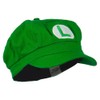 e4Hats.com Big Size Circle Mario and Luigi Embroidered Cotton Newsboy