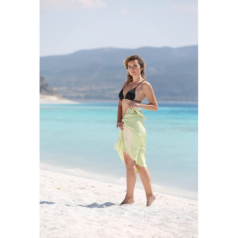 Aegean Concept Turkish Beach Towels, Oversized, Sandcloud Bath Towel, Packable,