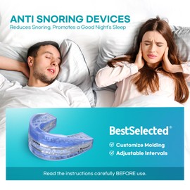 Anti Snoring Devices for Sleep: Adjustable Anti Snoring Device Mouth Guard - Sleeping Snore Stopper Mouthpiece - Stop Snoring Aids for Women Men