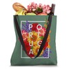 Flowers of Portugal Word Art - Portuguese Pride Tote Bag