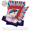 Breeze Decor American Cupcake House Flag 2 pcs Pack Patriotic