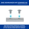NTG Set of 4 slot nuts for airline rails with