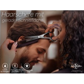 Professional Hairdressing Scissors with Micro Teeth Instruments NRW or Solingen with Storage Case VA-90002 No. 4