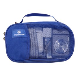 Eagle Creek Pack-It Original Medium Packing Cubes for Travel - Durable Suitcase Organizer Bags for Luggage with Rugged Dual Zippers & Top Grab Handle, Blue Sea