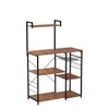 VASAGLE Baker's Rack, Microwave Stand, Kitchen Storage Rack with Wire