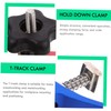 COHEALI 2pcs Carpenter T Slot Clamp Quick Act Hold Down