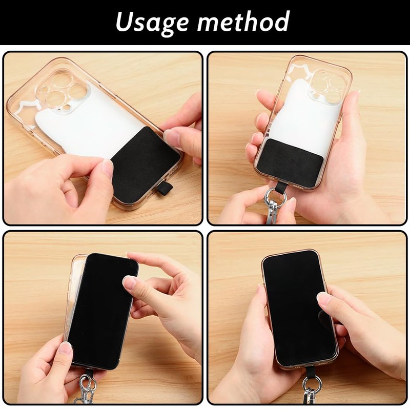 VURYAPI Cell Phone Strap with Zipper Pocket, Clip and Go