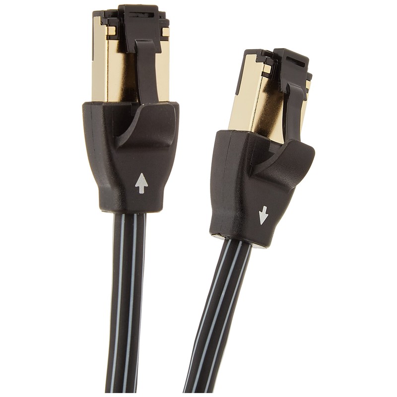 AudioQuest 0.75 m RJ/E Pearl Cat 7 Black Networking Cable