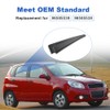 JDMON 2PCS Exterior Rear Left Right Door Panel Trim Molding