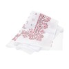 WKG Bandana, Paisley, Made in Japan, Cotton Handkerchief, white
