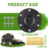 Dwafill Robot Lawnmower Blade Plate + 6 Blades, Compatible with