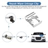Klanata Wiper Linkage Bushings, 1 Pair Windshield Wiper Linkage Clips,