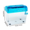 Mini Manual Shredder - Office Portable Hand Paper Cutter for