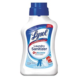 Lysol 95871 Laundry Sanitizer, Liquid, Crisp Linen, 41 Oz, 6/Carton