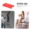 iplusmile Ladder Cover End Cap Covers Red Aluminum Ladder Pad