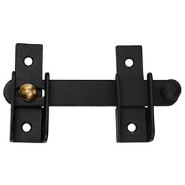 Double Gate Throw, Throw, Throw, 122 x 18 x 4 cm, Black, P.