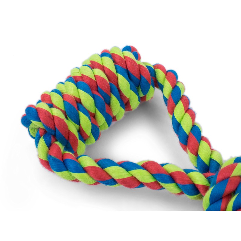 Petface Toyz Rope Ball Tugger Dog Toy