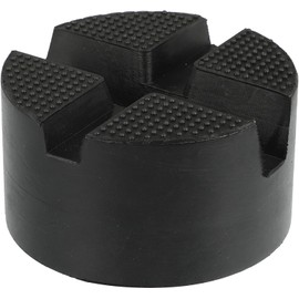 WADY Car Jack Pads, Rubber Cross Slotted Jack Adapter, Disk Frame Rail Protector, Anti Slip Pinch Weld Side Support Block, Car Lift Jack Puck Pad, Universal Vehicle Repair Tool (1PCS)