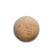Creative Co-Op Modern Marble Wood Lid, Natural Canister