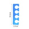 KADS 2pcs/pair Silicone Toe Separator Nail Art Manicure Finger Feet