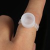 Disposable Eyebrow Tattoo Ink Rings Pigments Holder Container Cup Medium