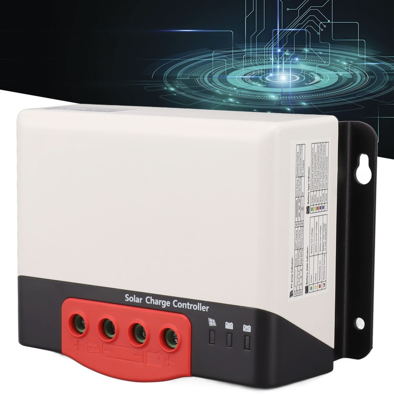 Solar Charge Controller 20A MPPT 12V 24V Safety Protection LED