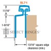 Select Continuous Hinge SL-71HD 83"